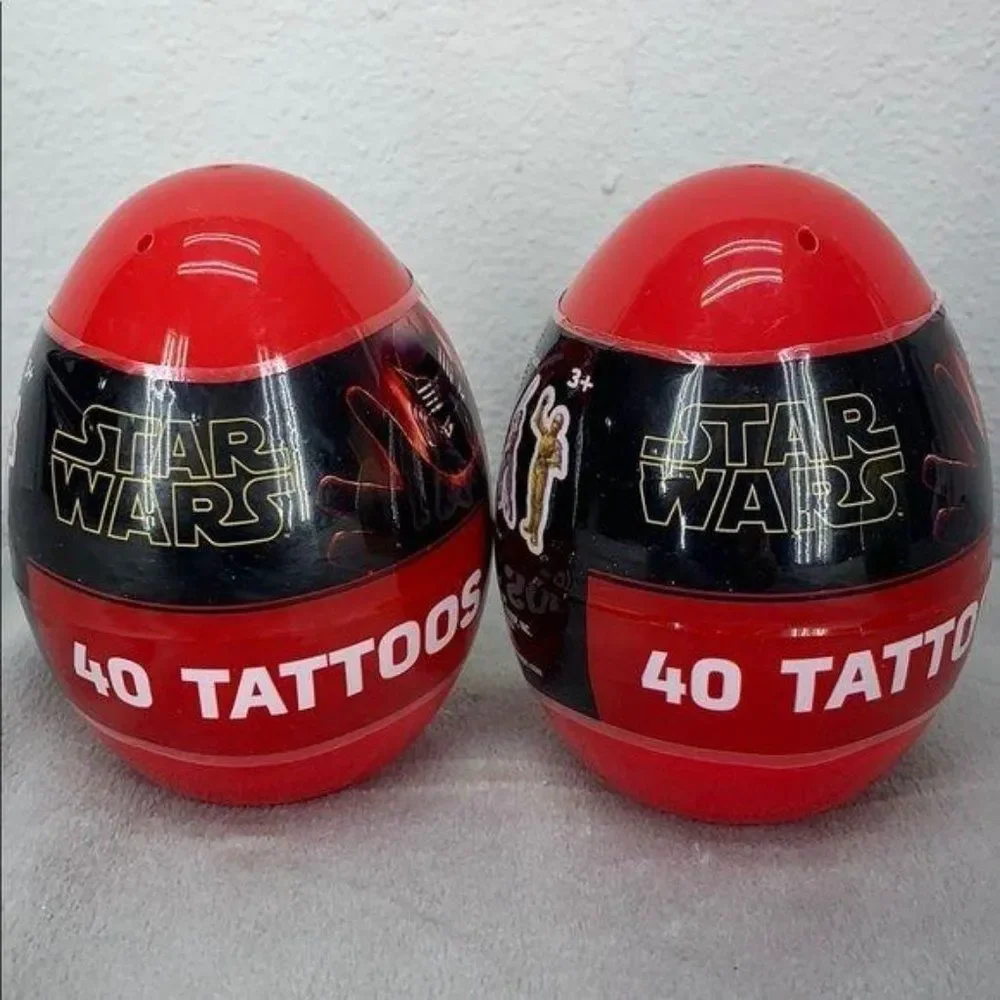 Easter Egg Hiding Disney Star Wars and Toy Story Egg Tattoo‎ Lot